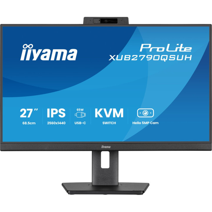IIYAMA 27 QHD Business Hello Webcam